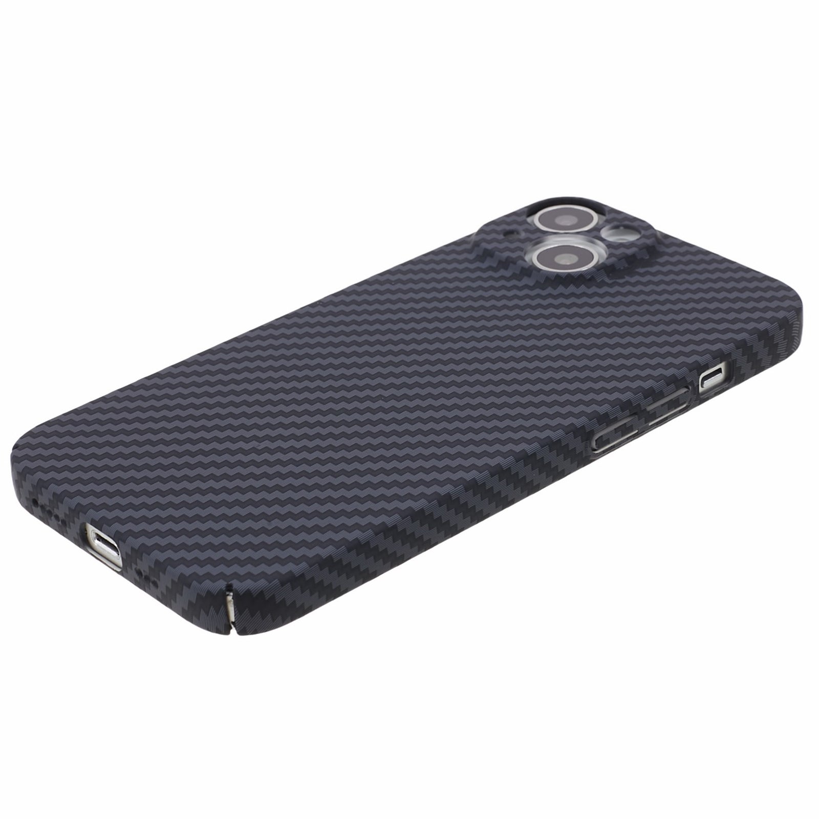 DFANS Til iPhone 14 Carbon Fiber Texture Telefon Case Hard PC Bagcover DFANS Til iPhone 14 Carbon Fiber Texture Telefon Case Hard PC Bagcover